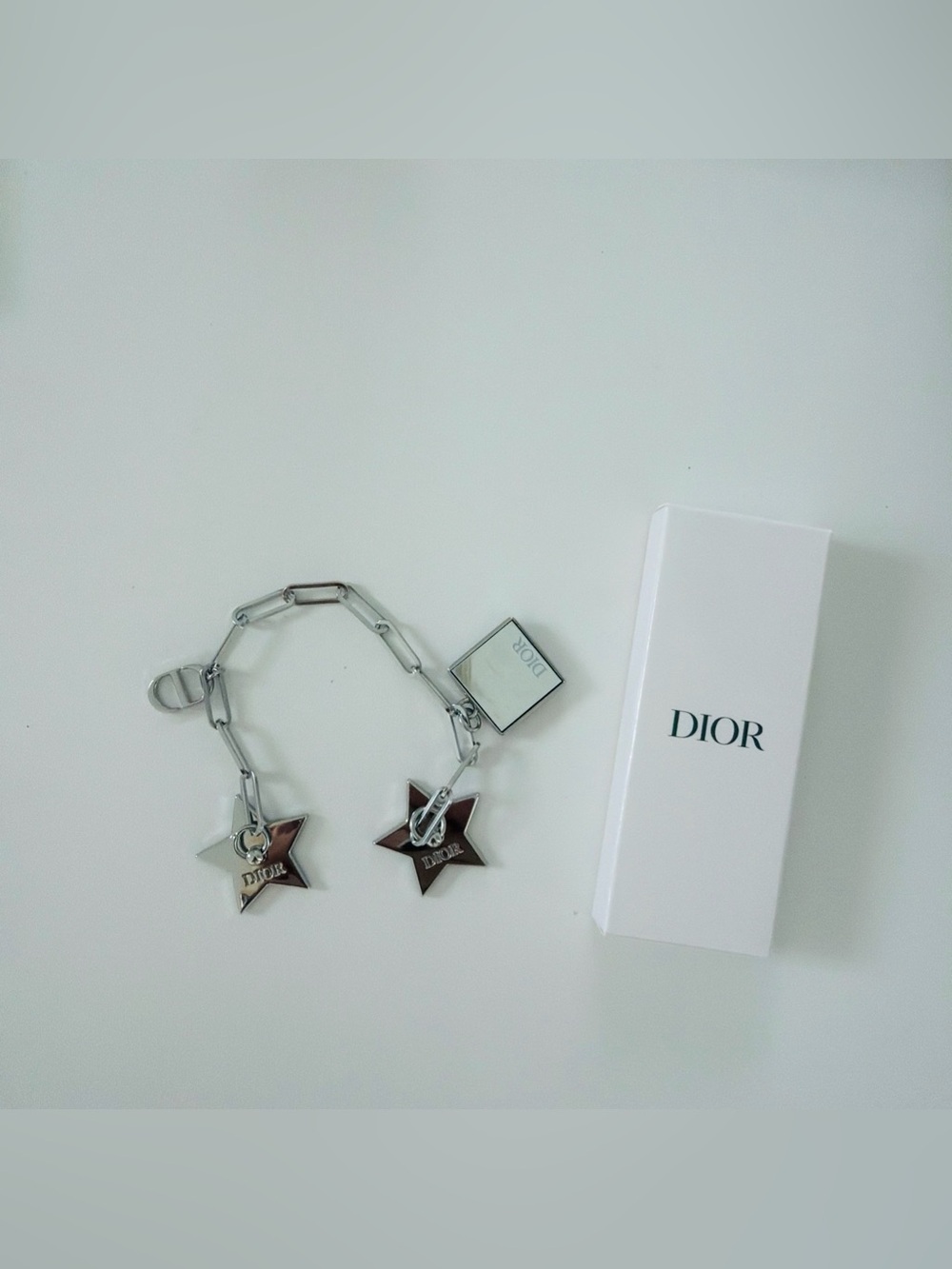 Dior Silver Phone Charm Limited Edition NEW IN BOX 2026